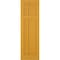 Ekena Millwork True Fit PVC San Juan Capistrano Mission Style Fixed Mount Shutters, Turmeric, 18W x 44H, PR TFP001SJ18X044TU - alternate 5
